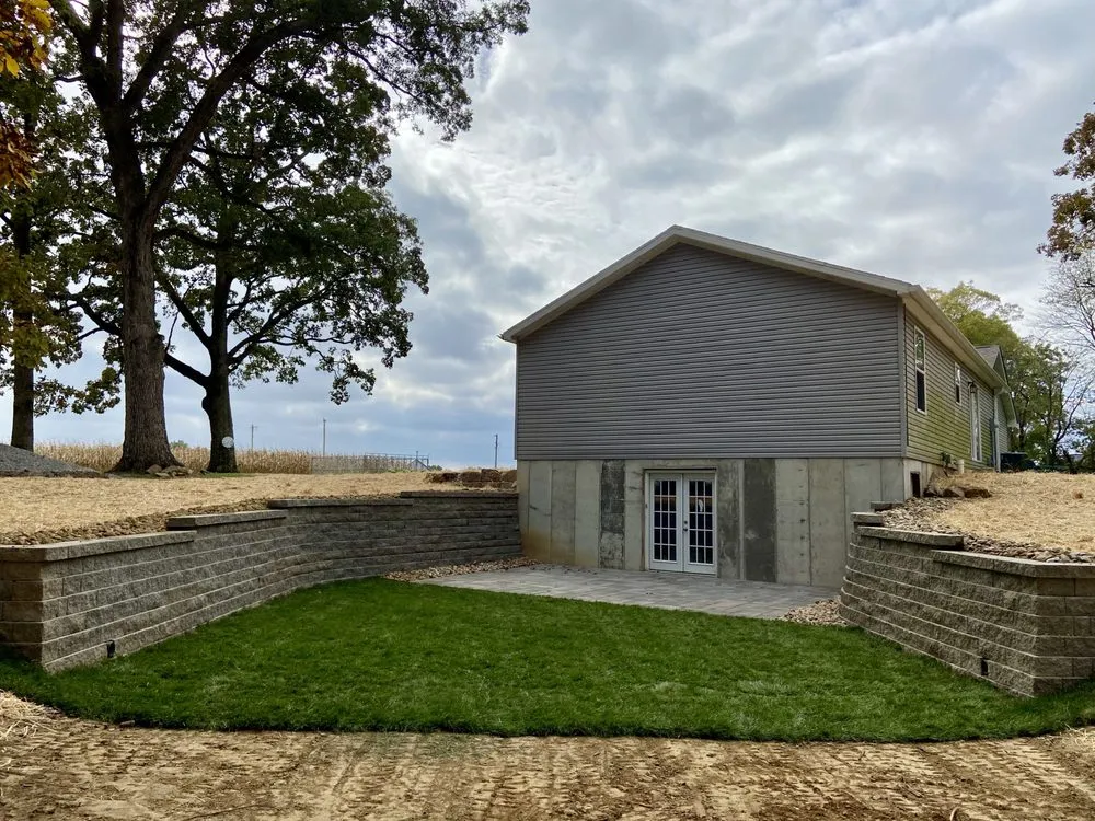 Custom landscape installation for residential properties across Columbia, IL - Bluffside Farms Landscaping