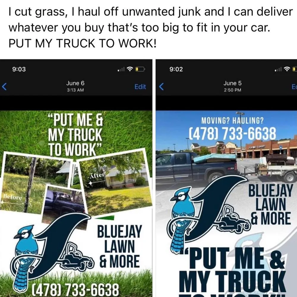 Trusted yard maintenance in Macon, GA by BluJay Lawn Care & Hauling