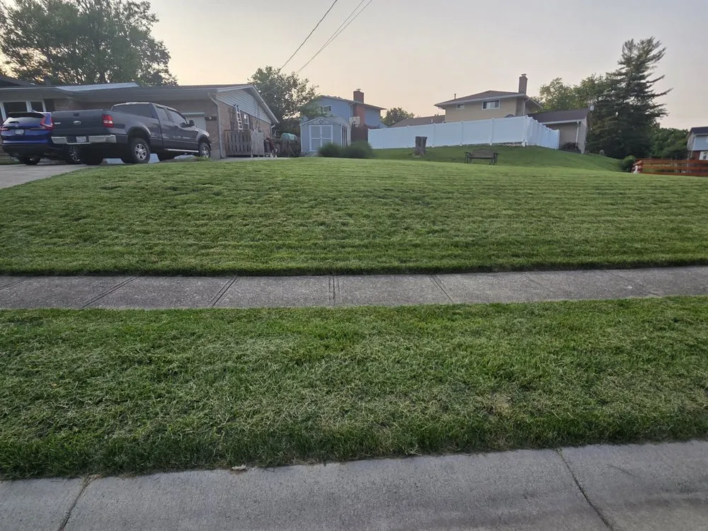 Affordable lawn mowing service for beautiful yards across Cincinnati, OH - Blum Lawn Care Service