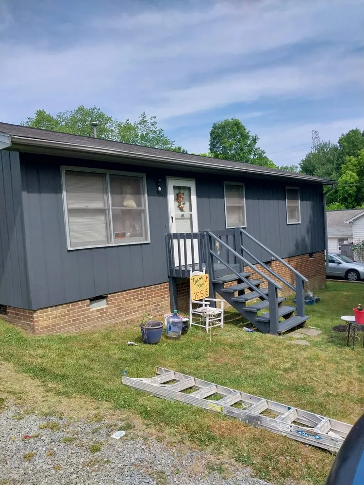 Expert landscaping services for residential properties in Burlington, NC by Blunts Lawn Service