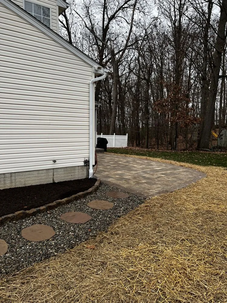 Trusted landscape installation with custom design in Forest Hill, MD by BluPrint General Contracting