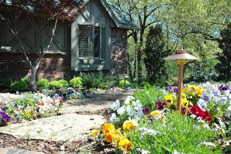 Professional landscape installation for beautiful yards across Tulsa, OK - Bluum Outdoor Environments