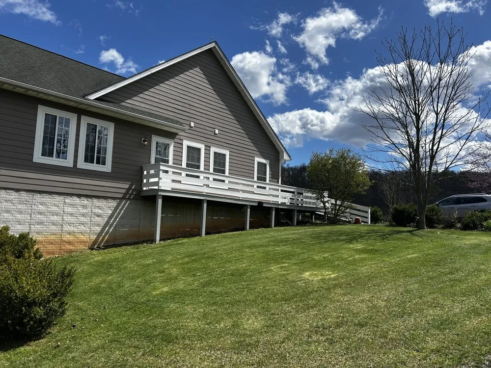 Custom garden landscaping in Martinsburg, WV - B&M Landscaping