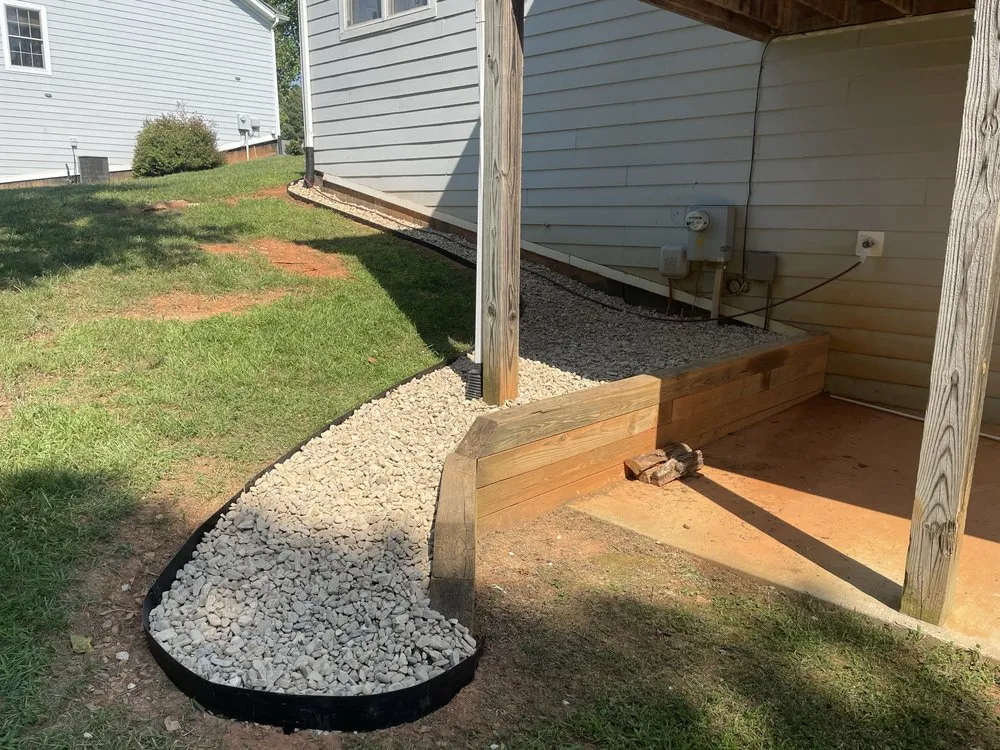 Expert lawn mowing service in Montvale, VA by B&M Landscaping