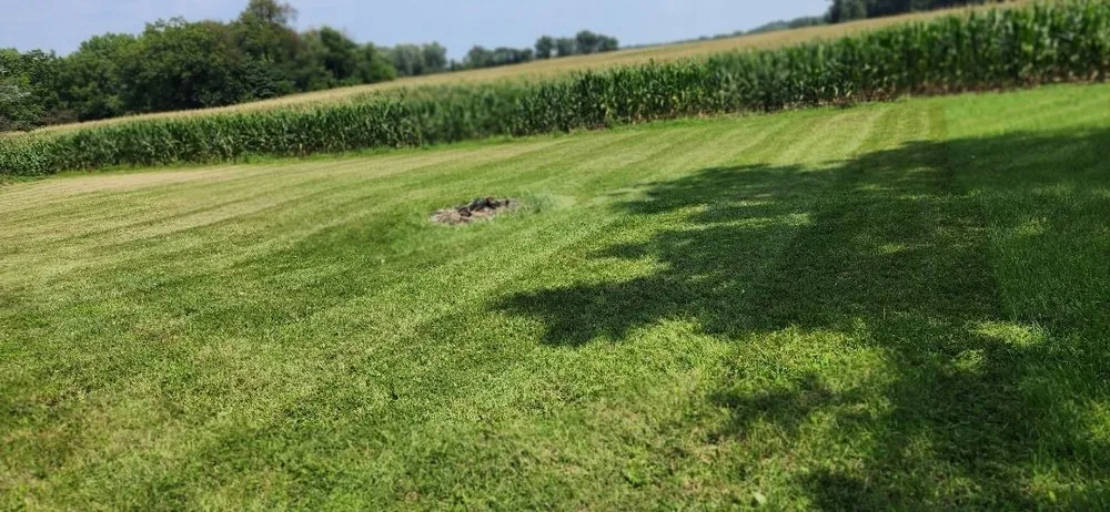 Professional landscape design with custom design in Plymouth, IN by B&M Lawncare