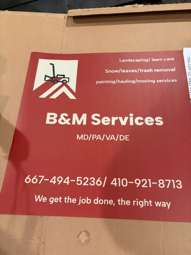 Expert landscape installation for year-round maintenance across Glen Burnie, MD - B&M Services