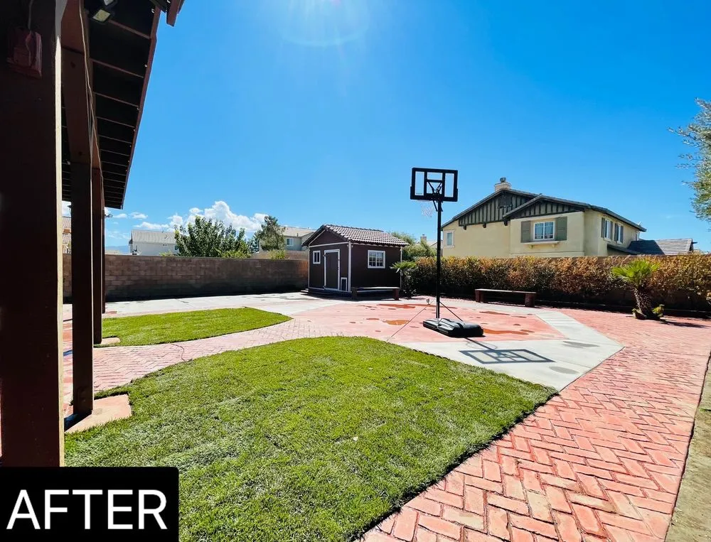 Reliable landscaping services for residential properties in Palmdale, CA by BME landscaping