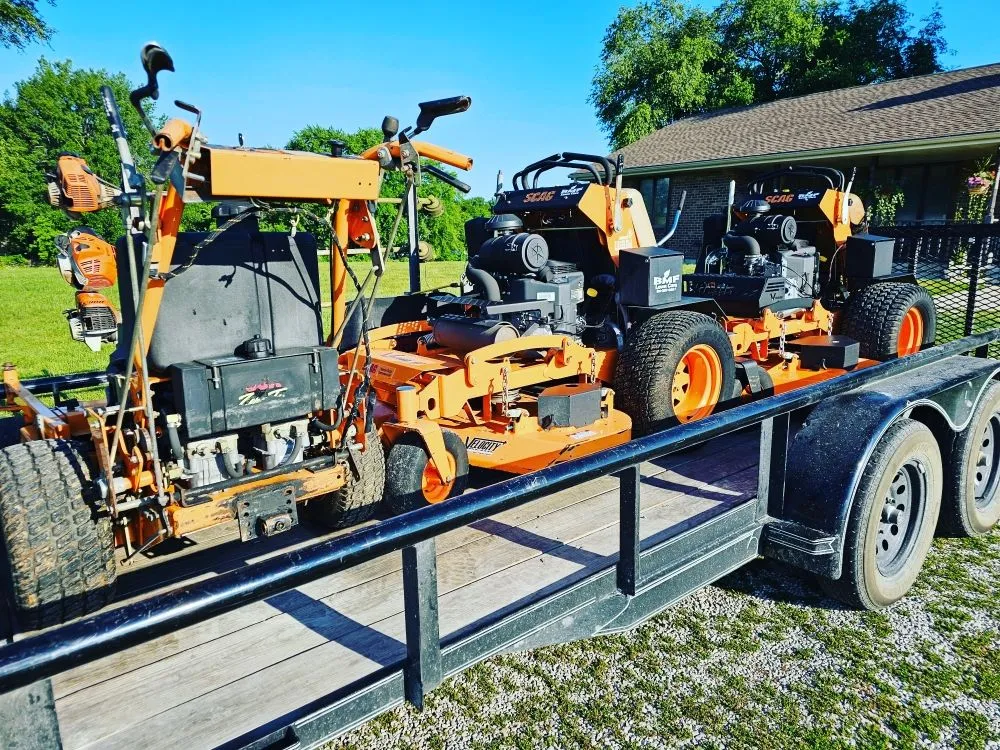 Reliable landscaping services for homes in Oak Grove, MO by BMF Lawn Care