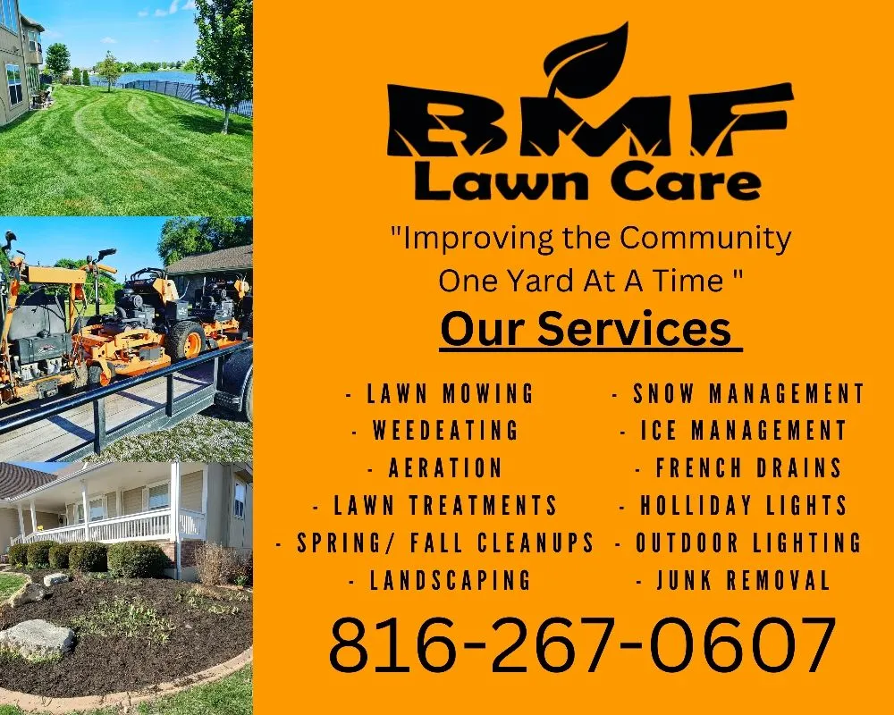 Expert residential landscaping in Oak Grove, MO by BMF Lawn Care