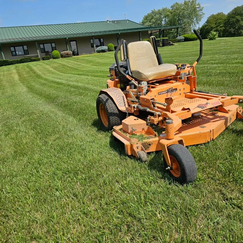 Reliable yard cleanup service for beautiful yards in Oak Grove, MO by BMF Lawn Care