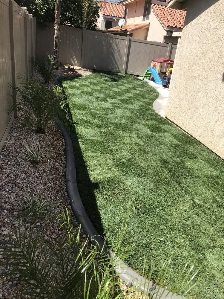 Custom landscape design in Yucaipa, CA by BMJ Landscaping