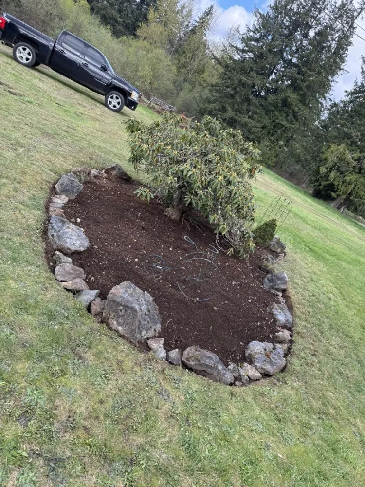 Affordable landscape installation in Olympia, WA by BNA Landscapes