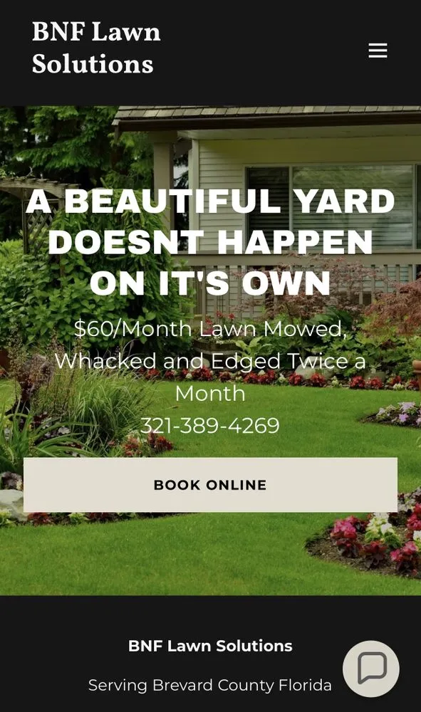 Professional landscaping services in Melbourne, FL - BNF Lawn Solutions