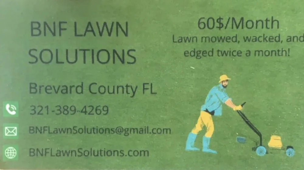 Custom landscaping services for outdoor upgrades in Melbourne, FL by BNF Lawn Solutions
