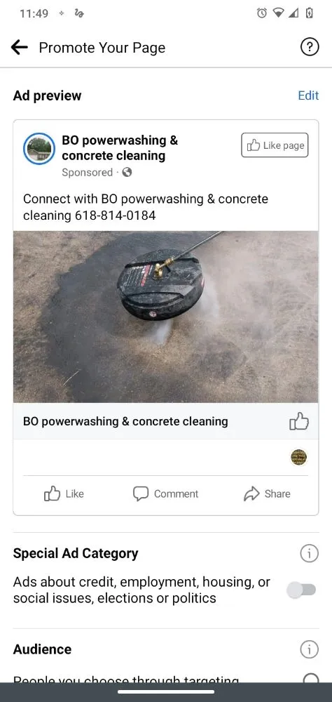 Expert outdoor landscaping for homes across Benton, IL - BO powerwashing & concrete cleaning