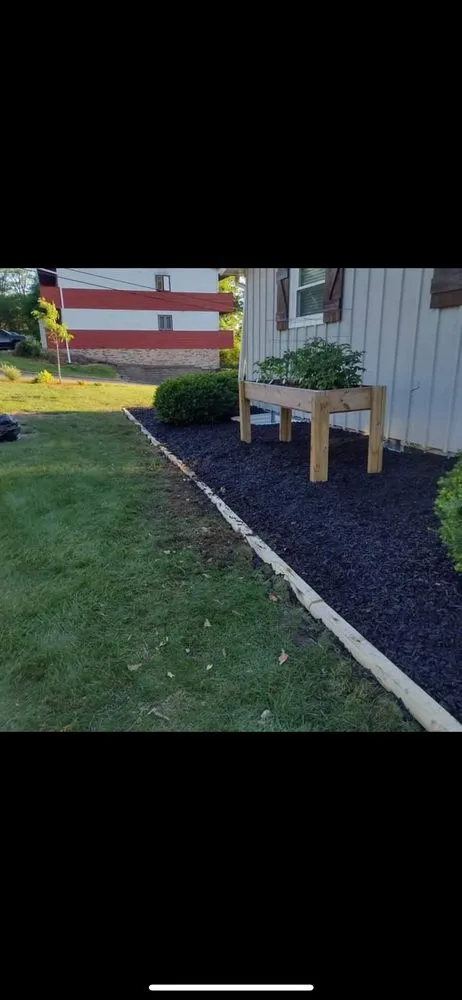 Custom landscape design in Baraboo, WI by Boak Landscaping Lawn Care & Snow Removal