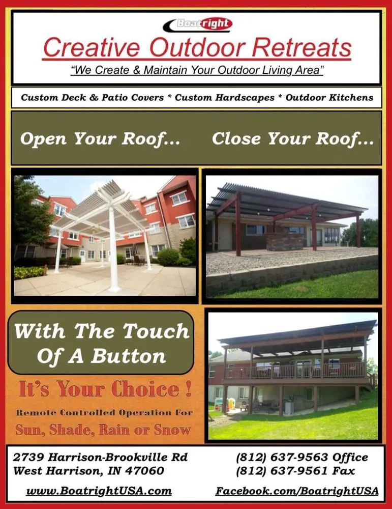Expert outdoor landscaping in West Harrison, IN - Boatright Development
