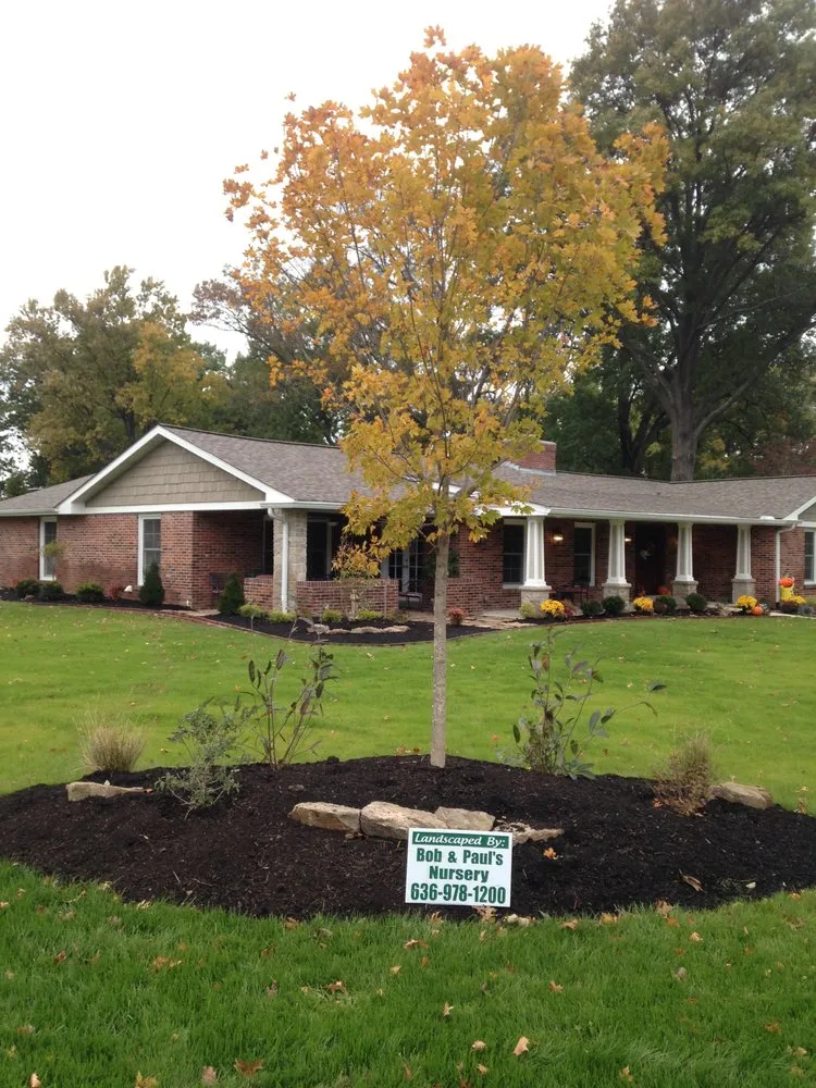 Expert lawn mowing service for outdoor upgrades across O Fallon, MO - Bob & Paul's Nursery
