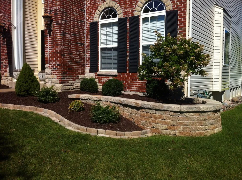 Custom landscape installation for residential properties across O Fallon, MO - Bob & Paul's Nursery