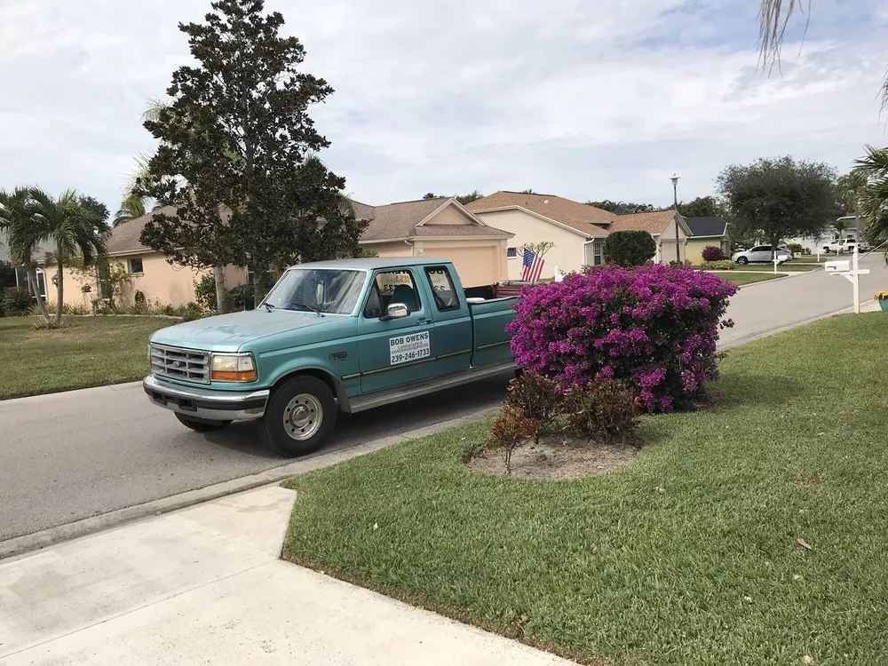 Local lawn mowing service with custom design across Estero, FL - Bob Owens Landscape And Handyman Services