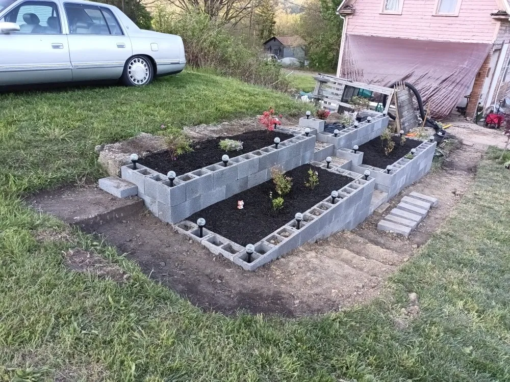 Local residential landscaping with custom design in Beaver Falls, PA by Bobby Allon Landscaping