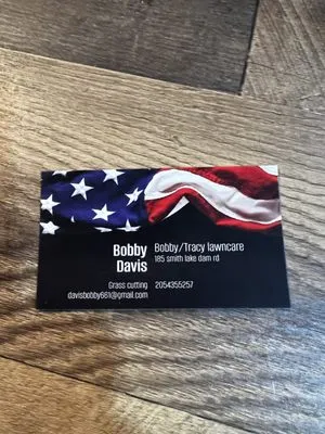 Bobby and Tracy Lawn Care Logo