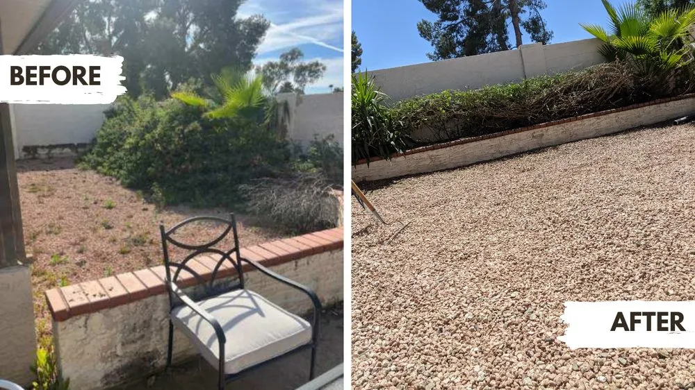 Custom yard cleanup service for homes across Scottsdale, AZ - Bobby B's Landscaping
