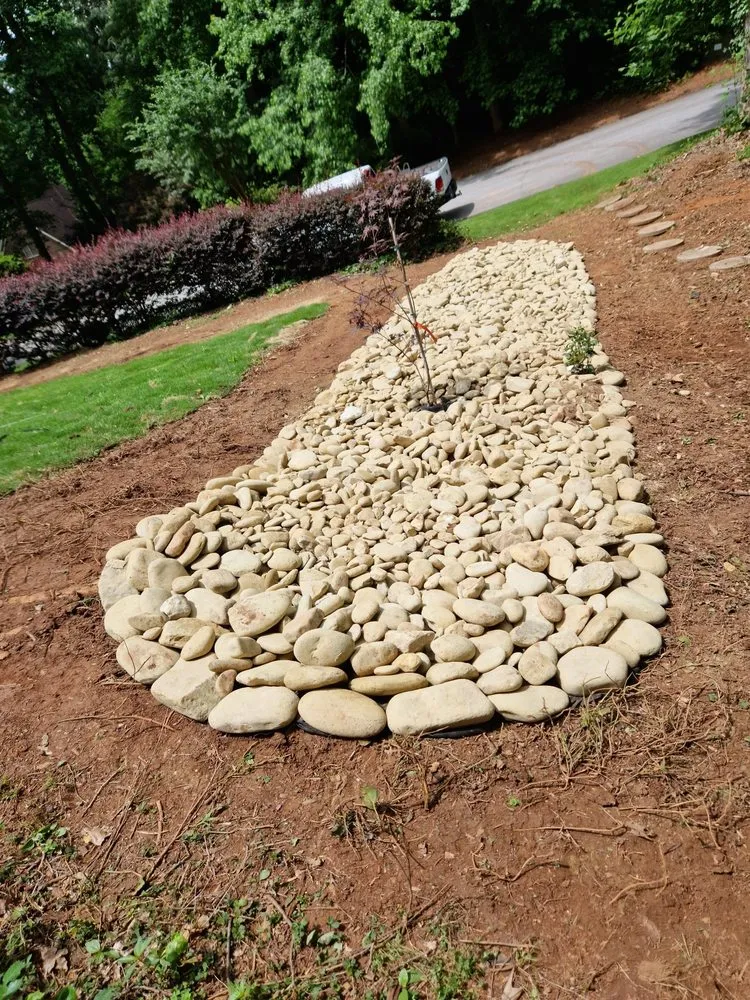 Expert garden landscaping for year-round maintenance across Snellville, GA - Bobcat services