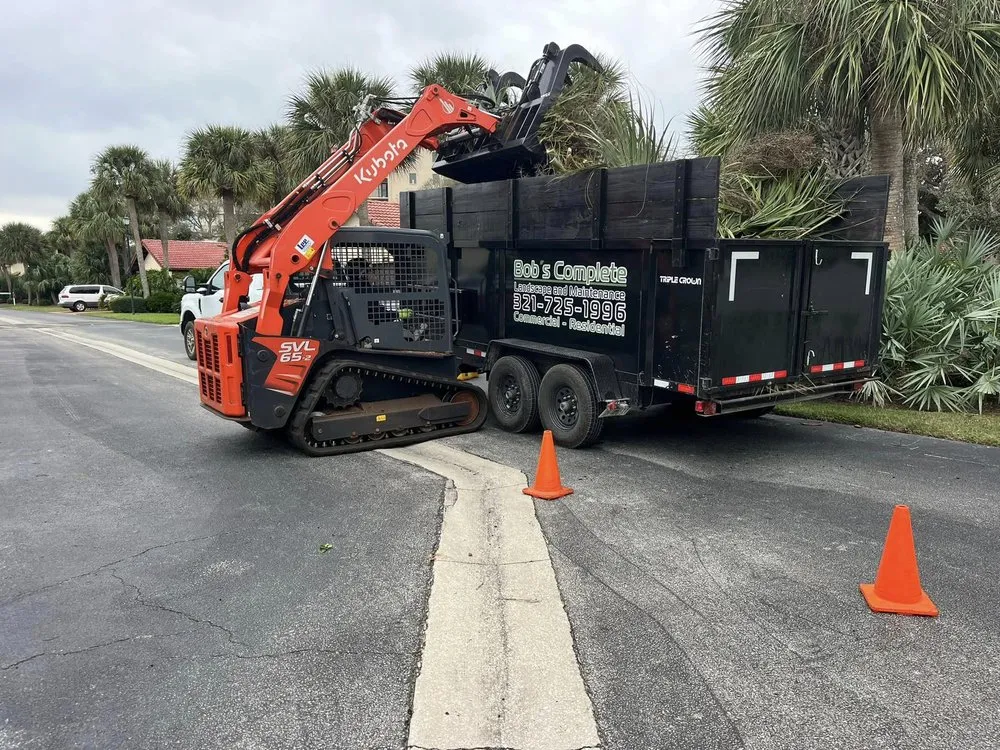 Expert yard cleanup service near you in Melbourne, FL by Bob’s Complete Landscape & Maintenance