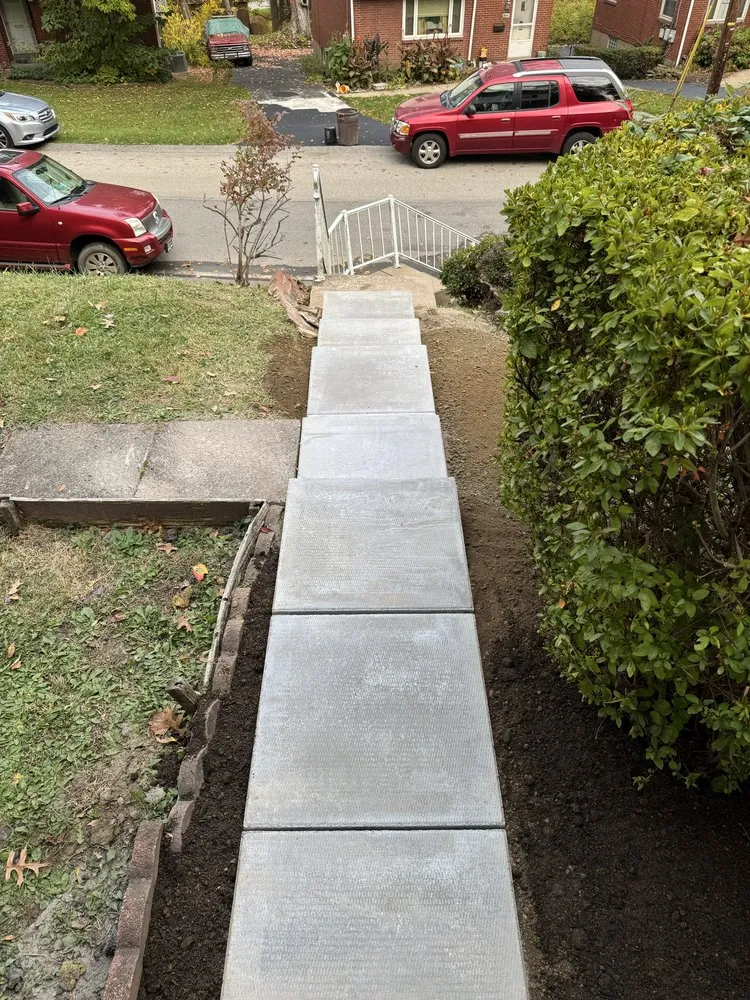 Professional outdoor landscaping for homes in Pittsburgh, PA by Bobs Junk & Scrap Removal