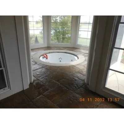 Professional garden landscaping with custom design in Barrington, IL by Bob's Landscaping