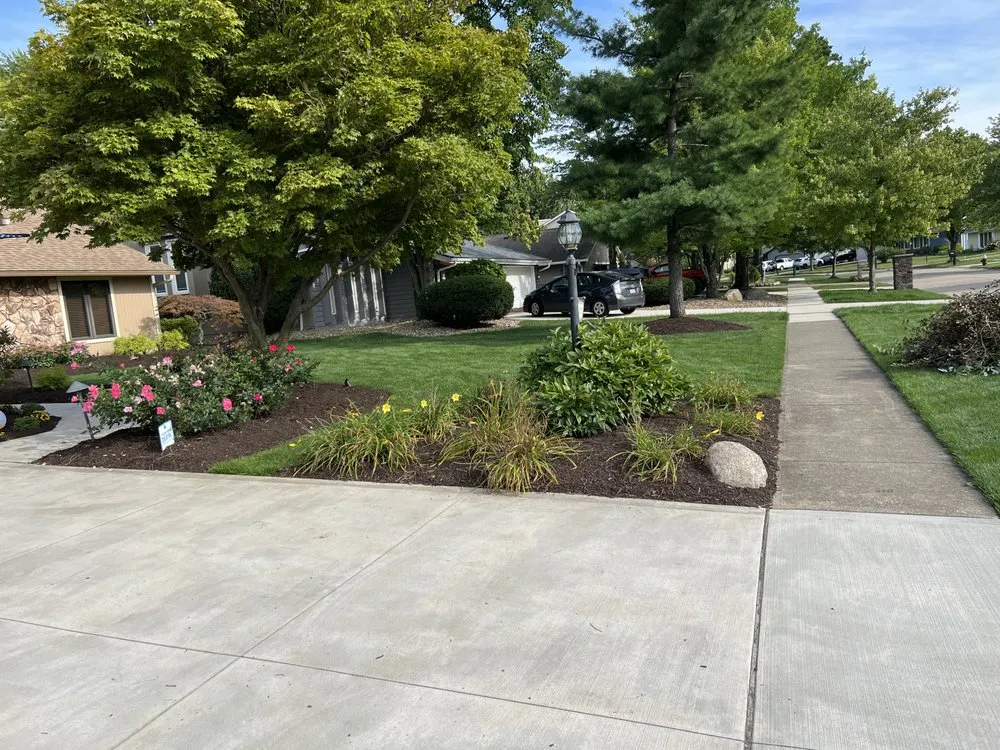 Expert lawn mowing service with custom design in Parma, OH by Bobs Landscaping