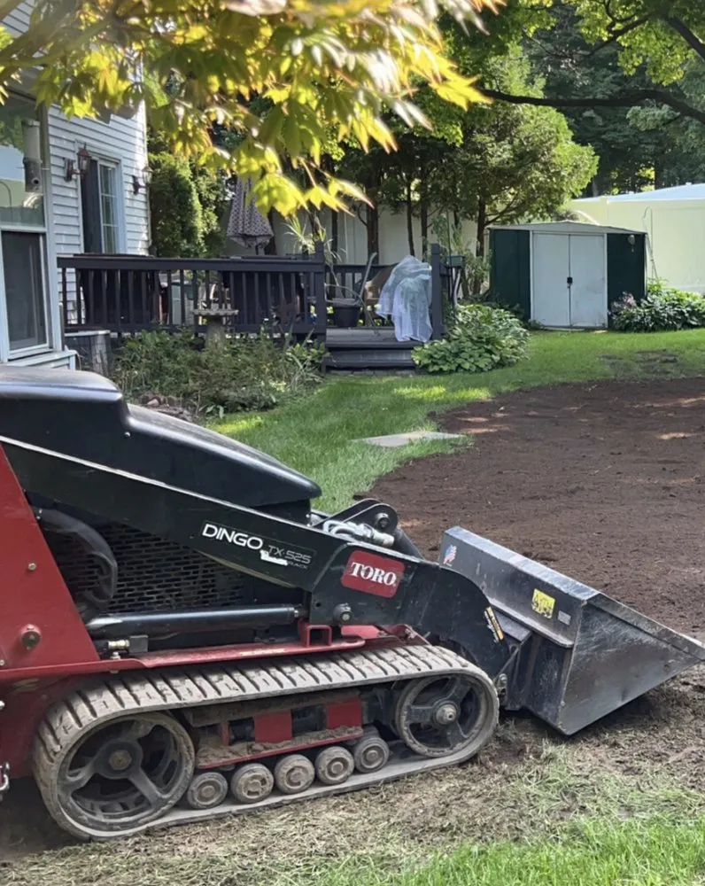 Professional outdoor landscaping for residential properties in Cicero, NY by Bochino’s Lawn & Landscaping