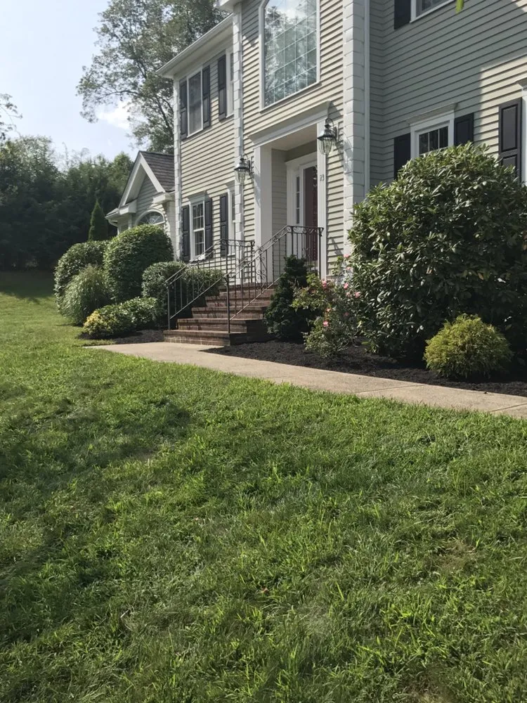 Reliable yard cleanup service for residential properties in Milford, MA by Bodio Landscaping