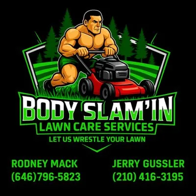 Body Slamm'in Lawn Services Logo