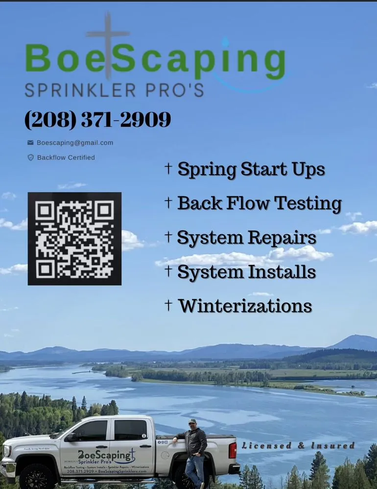 Custom lawn mowing service in Coeur d'Alene, ID - BoeScaping Sprinkler Pro’s