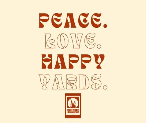 Bohemian Landscaping Logo