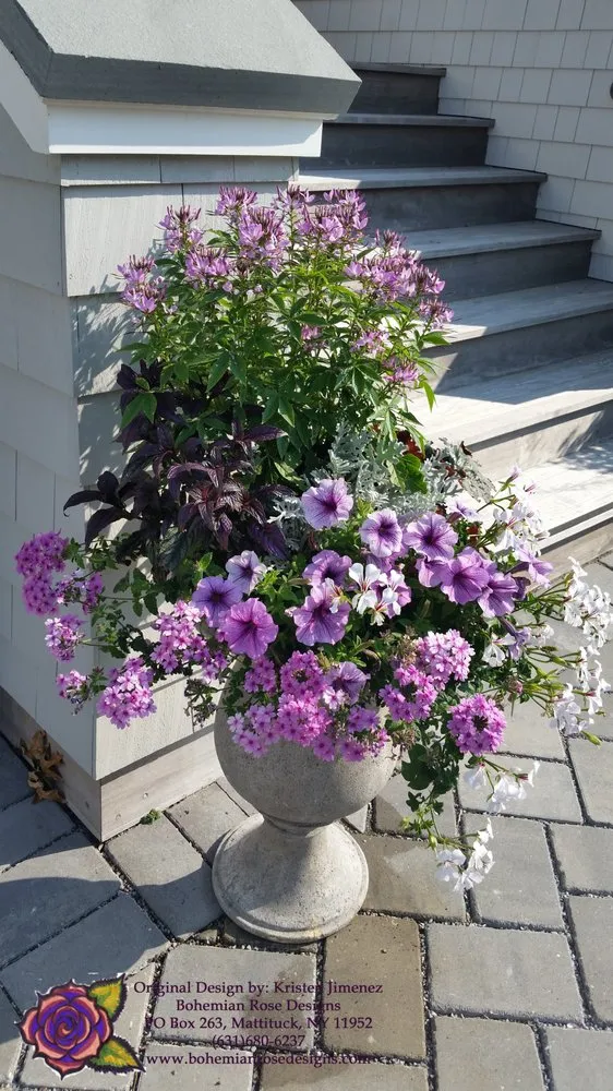 Expert outdoor landscaping in Mattituck, NY by Bohemian Rose Designs