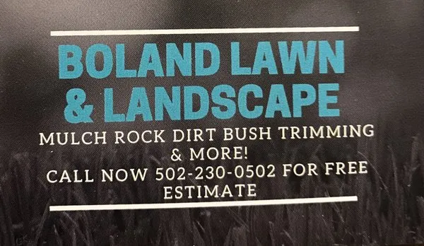 Boland Lawn & Landscape Logo