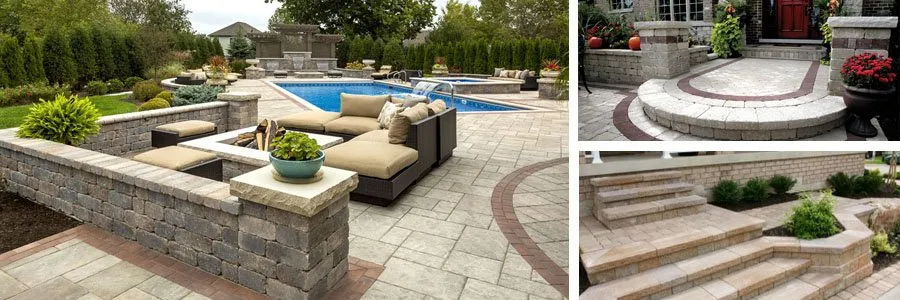 Professional lawn mowing service with custom design in Algonquin, IL by Bolanos Landscaping