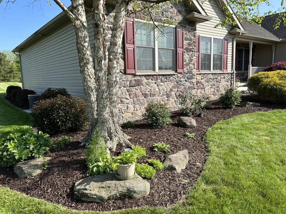 Custom garden landscaping for homes across Boiling Springs, PA - Bolen Lawn And Landscape