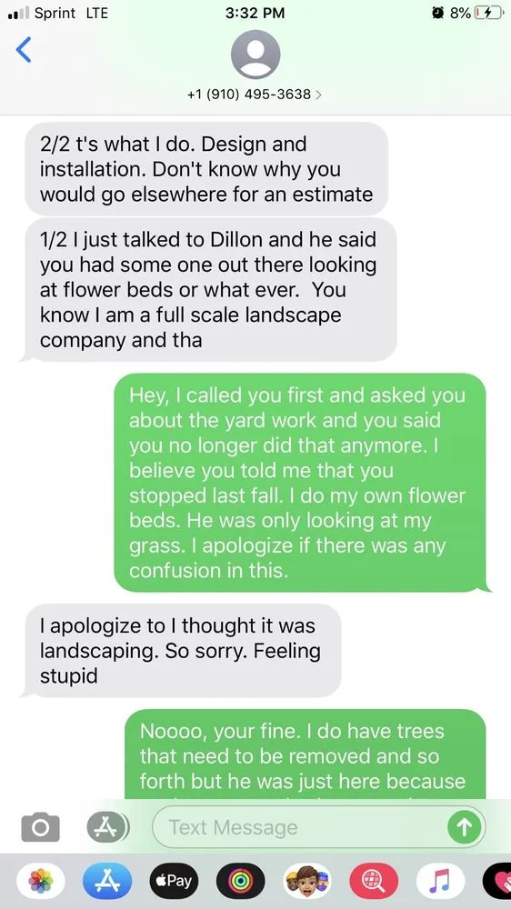 Expert landscape installation in Fayetteville, NC by Boling Green Earth Care