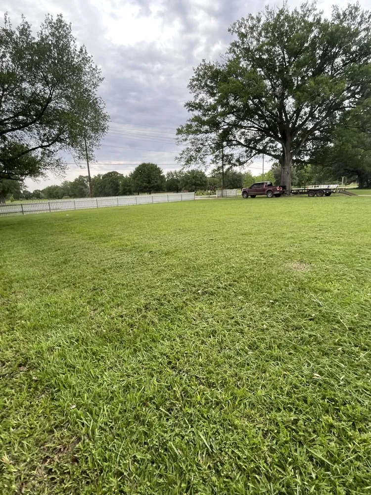 Custom landscape installation in Scott, LA - BOM Lawn Service