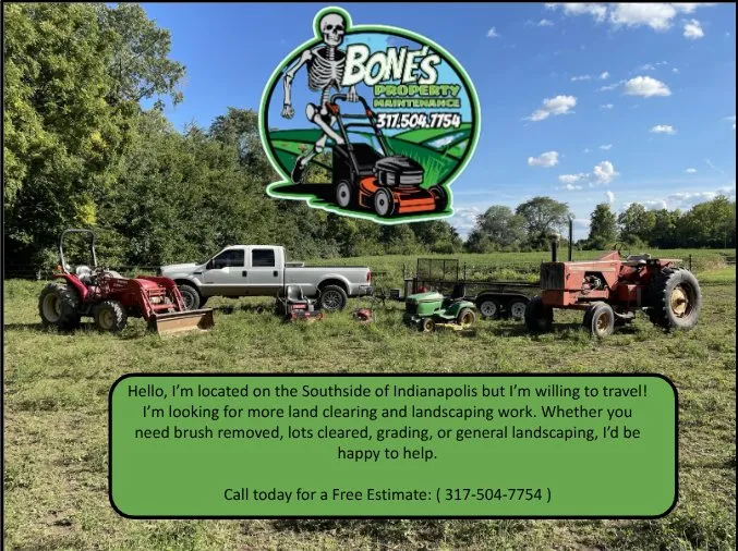 Reliable outdoor landscaping in Indianapolis, IN by Bones Property Maintenance