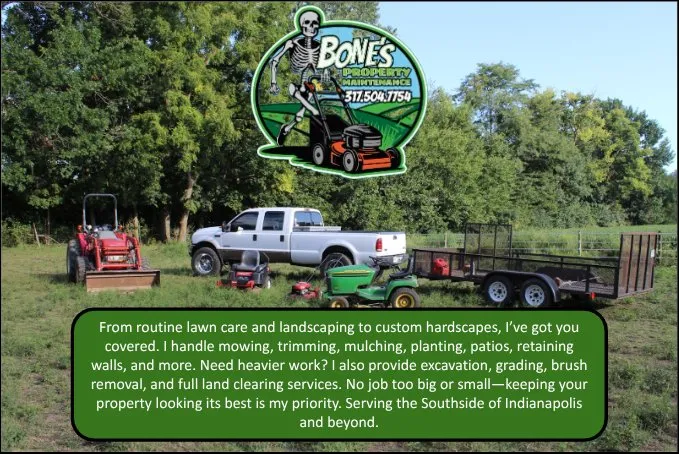 Trusted garden landscaping experts serving Indianapolis, IN - Bones Property Maintenance