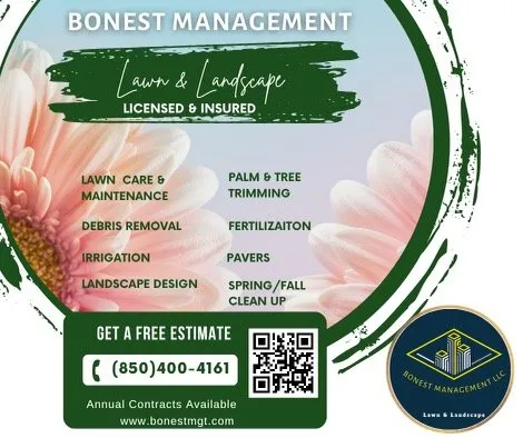 Affordable residential landscaping experts serving Panama City Beach, FL - Bonest Management