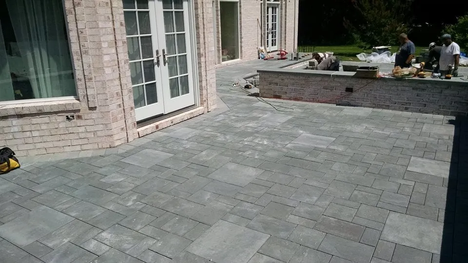 Top-rated landscape installation in East Northport, NY by Bongiorno's Contracting