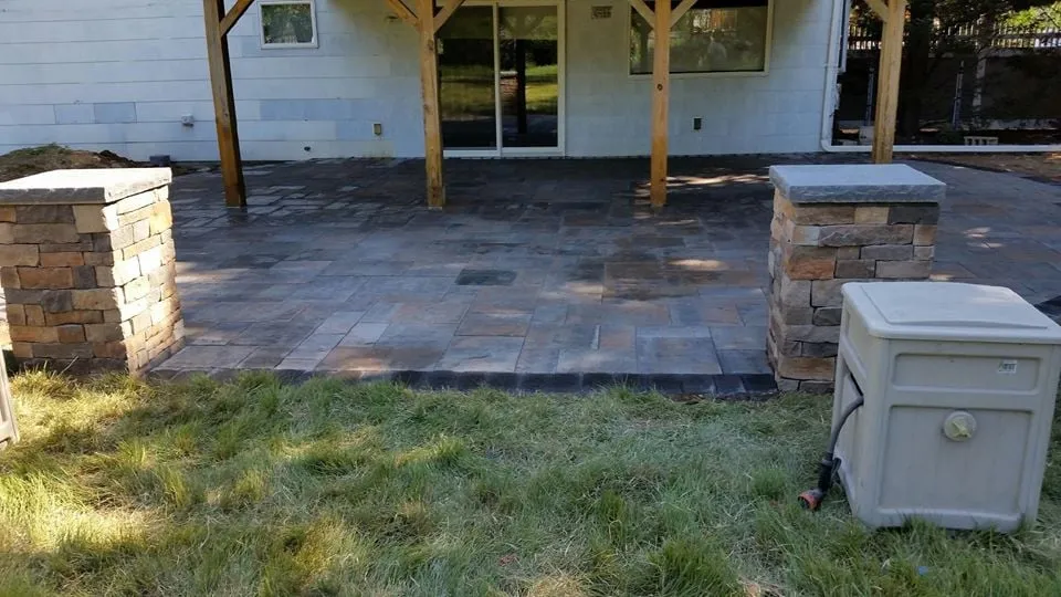 Expert lawn mowing service for outdoor upgrades across East Northport, NY - Bongiorno's Contracting