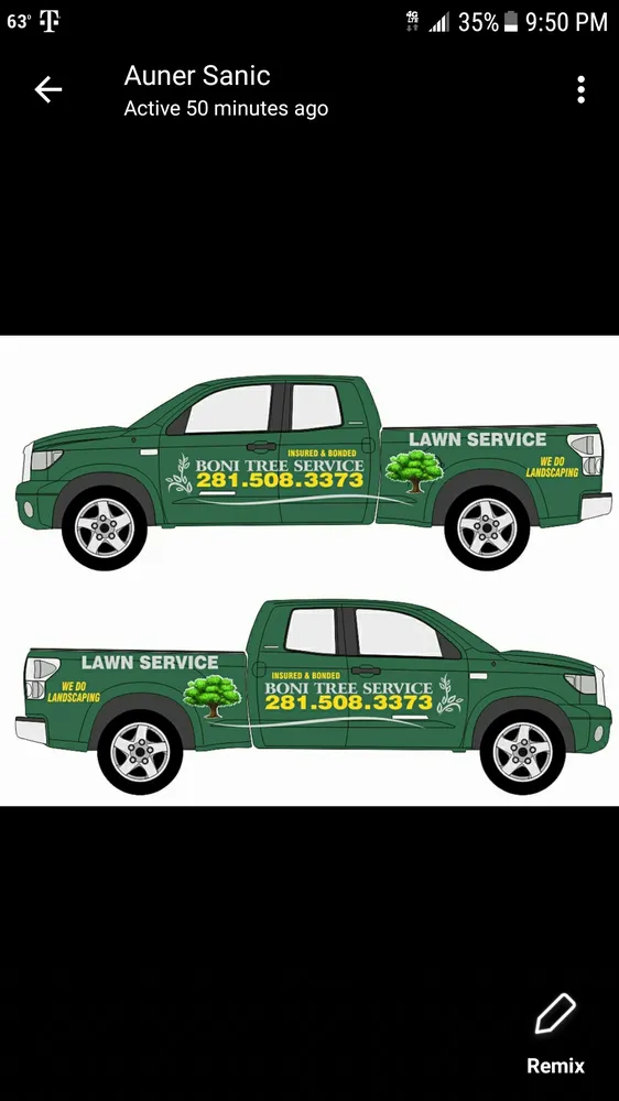 Top-rated landscape design for residential properties in Dickinson, TX by Boni Tree Service & Stump Grinding