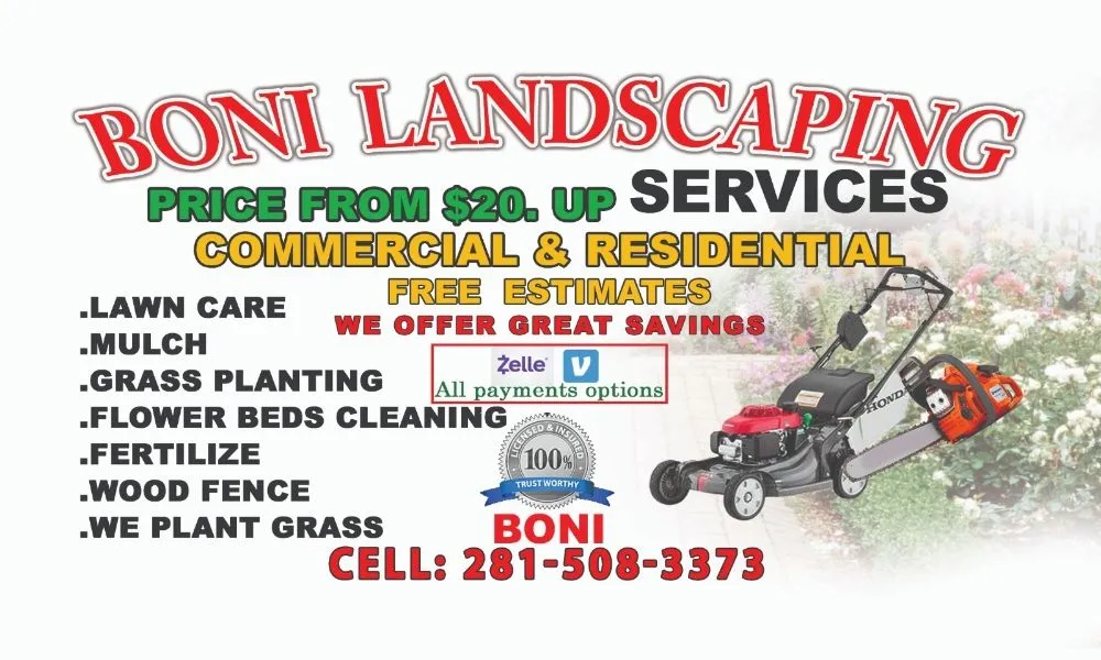 Trusted lawn care service for homes in Dickinson, TX by Boni Tree Service & Stump Grinding